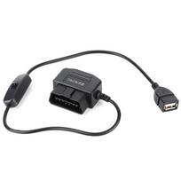 16Pin Connector OBD2 USB Power Cable 5V 2A Output OBD2 Charger OBD2 to USB Adapter  Auto Shop juoda