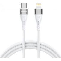 Wozinsky WSTCL1 USB-C / Lightning 27 W 1 m baltas