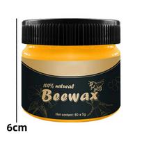 Universalus baldų poliravimo vaškas mediniams baldams, apsauga ir remontas only Beeswax beige