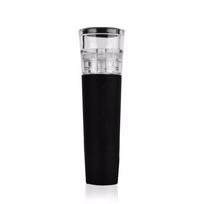 Utility Wine Set Red Wine Vacuum Air Pump Sealer Plug Compact ABS Silicone Red Wine Vacuum Stopper Fresh Wine Stopper mėlyna