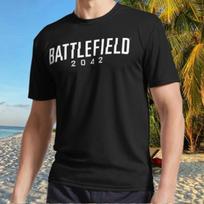 New Shirt Battlefield 2042 Logo White - Active Logo T-Shirt Funny Size S to 5XL 2XL black