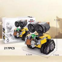 Classic Movie Walle Eva Robot Building Block Set Assembly Model MOC Educational Toy Brick Assembly Gift For Kids And Adults black