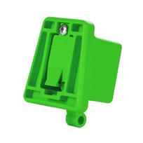 Folding Bike Front Carriers Rack Front Carriers Bag Mount Holder Bike Front Carriers Adapter Block Easy to Install žalia