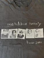 Matchbox Twenty 2001 Tour T-Shirt Tee Unisex Cotton Tour Concert FL0311 XL gray