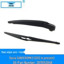 Dacia Sandero MK2 2012 Rear Wiper Blade - Model OE: 28 78 153 04R. Rear Assembly [Arm + Wiper Blade] black