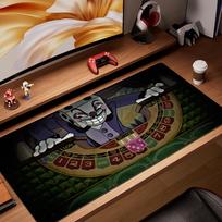 Mat Pc Cabinet Mouse Pad Gaming Mats Cuphead Games Office Accessories 900x400 Desk Xxl Gamer Cute Carpet Cabinets Mousepad Anime 30cmx60cm(11.8x23.6inch) black