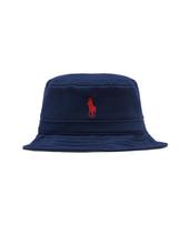 POLO RALPH LAUREN Medvilnės mišinio vilnos kibiro formos kepurė - Tamsiai mėlyna S/M black