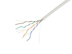 Lanberg Lan Cable CAT.5E UTP Solid CU LSZH Grey CPR + Fluke Passed, 305 m | LCU5L-11CU-0305-S