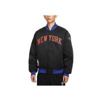 Nike NBA New York Knicks Paprastas Patogus Stilingas Ilgomis Rankovėmis Striukė Vyriška Striukė Juoda IF8839-010 S black