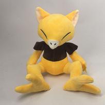 Netoksiški Pokemon Nauji pliušiniai minkšti žaislai Pomėgių kolekcionuojami daiktai Žaislai Vaikams Minkšti Apie 23 cm Miela dovana Vaikams Abra about 25cm black
