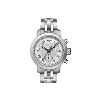 TISSOT PRC 200 Quartz Movement Women's Watch 34mm Silver Dial Stainless Steel Case T055.217.11.033.00 Silver Dial gray