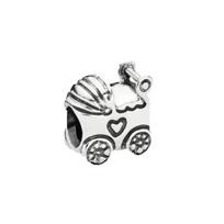 Pandora Vežimėlio Sidabrinis Karoliukas Moteriški Aksesuarai 790346 Sterling Silver white