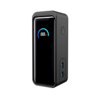 Suitable for Anker Prime 9600mAh 65W Power Bank Silicone Protective Case Dustproof Soft Power Supply Cover Shockproof Anti-drop black
