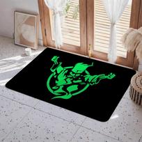 Thunder Music kupolas Grindų kilimėlis Eco Flanelinis Durų kilimėlis Neslystantis Bekvapis Vidaus grindų kilimas Minkštas trumpas pliušas Namų kilimėlis 50x80cm
