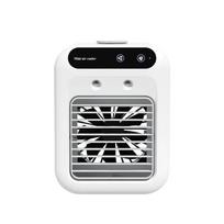 Portable 3-in-1 Air Conditioner Fan, Mini Air Cooler & Humidifier for Home Office A black