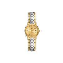 Longines Fashion Series Mechanical Movement 30M Water Resistant Watch 25.5Mm Gold Dial Stainless Steel Case Women watches L4.321.2.32.7 Gold Dial beige