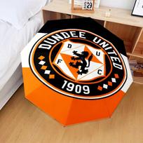 1PC Dundee United Crest Printed Umbrella Folding umbrella, automatic umbrella 8-Frame for Travel, camping Fan gifts Christmas Gifts