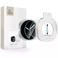 Tech-Protect SZKŁO HARTOWANE TECH-PROTECT EASY SET+ 2-PACK SAMSUNG GALAXY WATCH 8 / 9 (40 MM) CLEAR