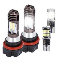 Meliore HS5 LED Headlight Position Light Bulb, White, PCX125, PCX150, JF28, KF12, Etc., Set of 4 gray