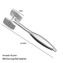 ZISIZ Meat Tenderizer Hammer gray