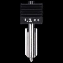 Bambu Lab 3D Printer Hardened Steel Hot End Nozzle CN plug (adapter included) black