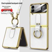 Crossbody Samsung Z Flip 5 Phone Case with Adjustable Lanyard and Strap, Hard Shell Samsung Galaxy Z Flip 5