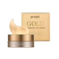 Petitfee Gold Hydrogel Eye Patch 60pcs 84g 24K Gold Mask for Under Eye Depuffing and Brightening Wrinkle Care beige