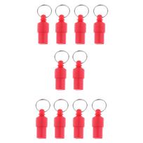 Dog Identification Tag Plastic Waterproof Name Holder Pet Accessories Dog Cat ID Pendant for Pet Collars raudona