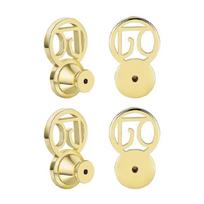 4PCS Earring Backs Locking Earrings Part Earring Plugs Oval Shape Ear Jewelry Accessories Offering Enhanced Stability auksas