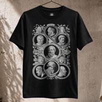 Ancient Greek Philosophers Shirt, Philosophy, Plato, Socrates, Euripides, Herodotus S gray