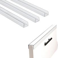 1/2/4 vnt. PVC baldų kraštų apsauga 45cm spintelės durelių apsauga spintelės durelių kraštai 45CM-4PCS