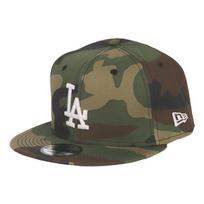 New Era Dodgers 9FIFTY Snapback kepurė vyrams, LA beisbolo kamufliažo rašto, Kepurė, [Naudota] gray