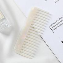 Spalvingos acetatinės plaukų šukos Kirpyklų šukos Plaukų šepetys moterims Merginoms Plaukų formavimas Kirpėjo aksesuarai Plaukų šukos formavimo įrankis beige