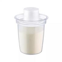 6 vnt. 80 ml kūdikio pieno miltelių dozatorius Nešiojama kūdikio maisto laikymo dėžutė Kūdikio mišinio dozatorius Iš anksto dozuota mišinio miltelių dėžutė 1PCS white