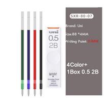 uni Mitsubishi Multi-Function Pen,Jetstream Lite touch ink 4-in-1 Ballpoint&Pencil Set 0.5Modular Refillable Rollerball Japanese white