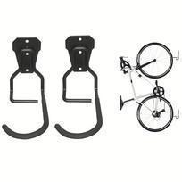 Bike Wall Mount Iron Rack Bicycle Wall Stand Hook Bicycle Garage Holder Bicycle Display Storage Hanger Kit Bike Accessorie juoda