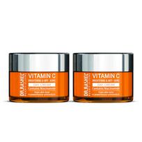 DR.RASHEL Vitaminas C Dieninis Kremas Moterims ir Vyrams | Visiems Odos Tipams | Švelni ir Sveika Oda | Atstatantis & Maitinantis | Giliai Drėkinantis & Drėkinantis orange
