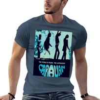 Kempingų grupės marškinėliai Unisex marškinėlis vasariniai marškinėliai Unisex slim fit Unisex marškinėlis sunkaus medvilnės marškinėlis M black