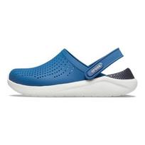 Crocs LiteRide Apvalus priekis Žaibo Šlepetės Unisex Mėlynos 204592-4SB 36-37 gray