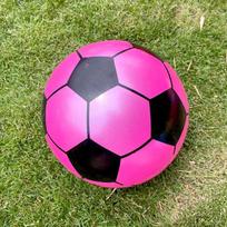 Vaikų futbolo kamuolys Pvc pripučiamas rankomis mušamas futbolo sporto varžybų elastingi kamuoliai purple