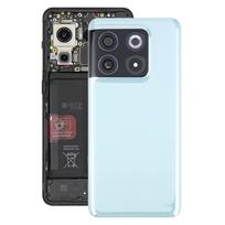 OnePlus 10T baterijos galinis dangtelis su fotoaparato objektyvo dangteliu juoda
