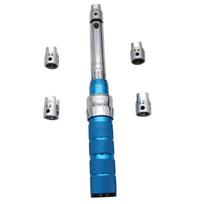 Adjustable Spoke Torque Wrench Set 2-10NM Perfect for Motorcycle and Dirt Bike Repair Tool Includes 5 Heads Option 1