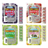 Konjac Park Jelly 0 Calories Low-Carb Taste Comparison Set Grape Apple Shine Muscat Plum Diet 4 Types 1 Piece 280g 24 Pieces Included