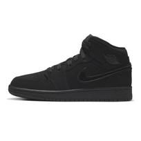Jordan Air Jordan 1 Mid Neslystantis Amortizacinis Vidutinio Aukščio Krepšinio Batai Juodas Karžygys Unisex 554725-056 38 black