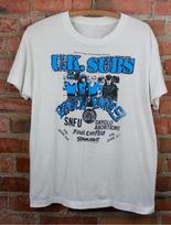 Vintage 80's UK Subs Concert  Gift For Fan White All Size Shirt AG2152 L blue