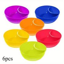 Vibrant Colorful Plastic French Fry Bowls - Multifunctional Snack Containers for Dipping, Serving, and Storing - Non-Fragile blue