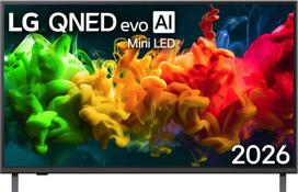 LG QNED 4K evo AI Mini LED TV | 50QNED8EB3F | 50 | Smart TV | webOS | UHD | Black