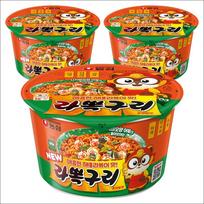 Nongshim Rabokkuri Big Bowl (Sweet & Spicy Ramyeon-Tteokbokki Flavor) 105g 105g x 1EA