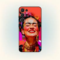 Fashion F-FridaS-S K-Kahlo  Phone Case For Samsung S25,24,23,22,30,21,10,9,Ultra,Plus,Lite,FE Black Soft Case Samsung S20fe