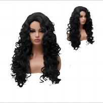 Drąsios legendos Cosplay perukai Princesė Merida Instant Noodles suktukas Ilgi garbanoti plaukai Helovinas Gimtadienio šventė Šokis Cosplay galvos apdangalas One Size black
